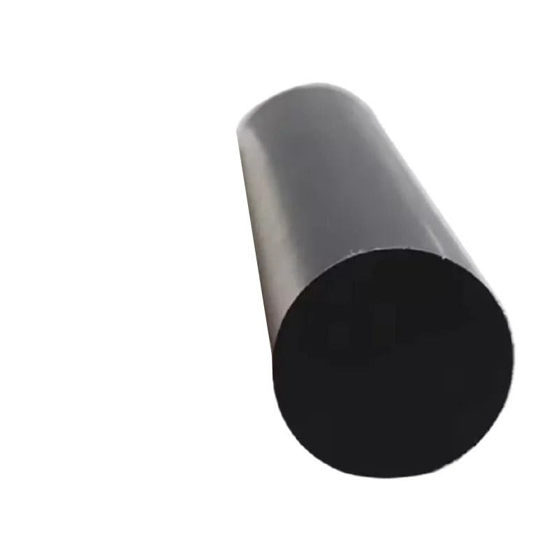 Barre d'arbre en plastique Delrin POM en acétal noir et blanc, barre d'arbre en Nylon 5mm 6mm 8mm 10mm 12mm 15mm 20mm 25mm 30mm 35mm 40mm 45mm 50mm 220mm(25x1000mm 1pc)