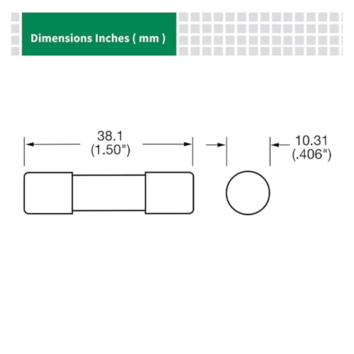 Fusible rápido 10x38mm KLK003 de alta precisión 5
