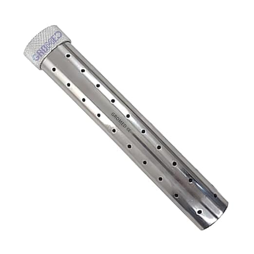 Gromed Ortho K Wire Container - Stainless Steel (6"/15cm)-picture-19
