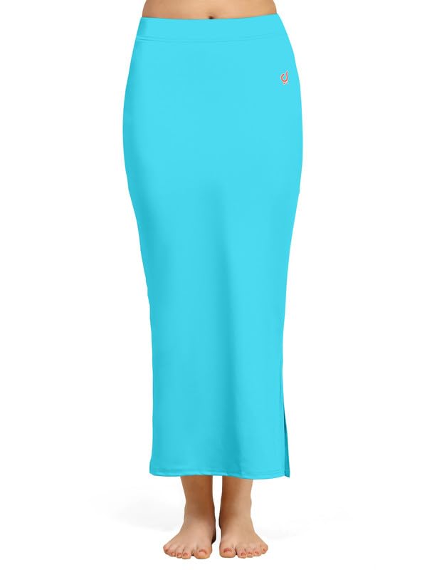 Image of TRENDMALLS Women's Polyester Spandex Stretchable Straight Saree Shapewear Petticoat for Women, Cotton Blended, Skirts for Women, Saree Shaper