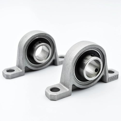 Palier à semelle KP004 en alliage de zinc injecté de haute précision pour axe 20 mm