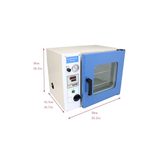 Intbuying 110V 0.9 Cu Ft Lab Furnace Equipment Vacuum Drying Oven Air Convection Lcd #TOP1