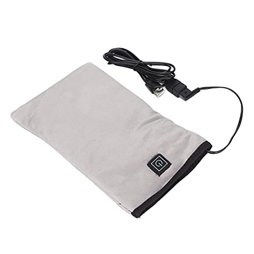 Electric Heated Mittens, 3 Settings 45-60 ℃ Safe Warming Mitt Handwear Multifunctional Hand Warmer Bag USB Rechargeable for Winter Cold Weather Spa Women Beauty Nail Manicure Mittens