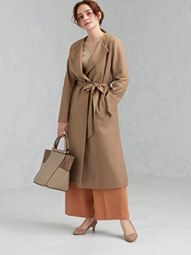 [グリーンレーベルリラクシング] WORK TRIP OUTFITS ワークトリップ アウトフィッツ WTO BC P ツイル ラップ コート 35251991300 2350 レディース ベージュ (23) M