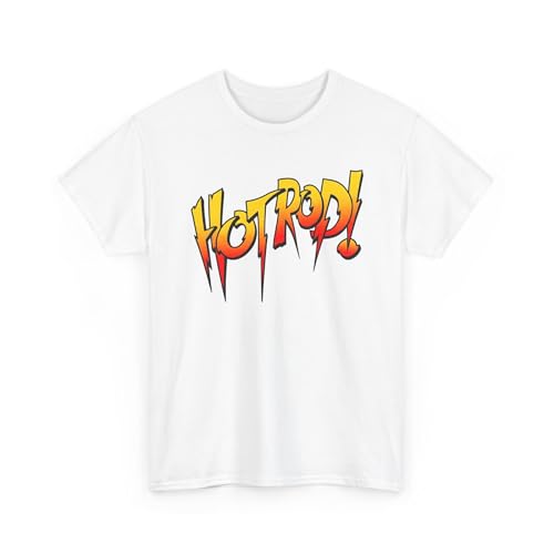 Roddy Piper Hot Rod Tshirt Pro Wrestling Retro Vintage 90s T-Shirt Tee Shirt for Man Woman White