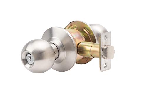 Taco Dl-Ecb80-Us32D Dl-Ecb Series Trans Atlantic Dl-Ecb80 Light Duty Cylindrical Storeroom Function Knob In Satin Stainless Steel #TOP7