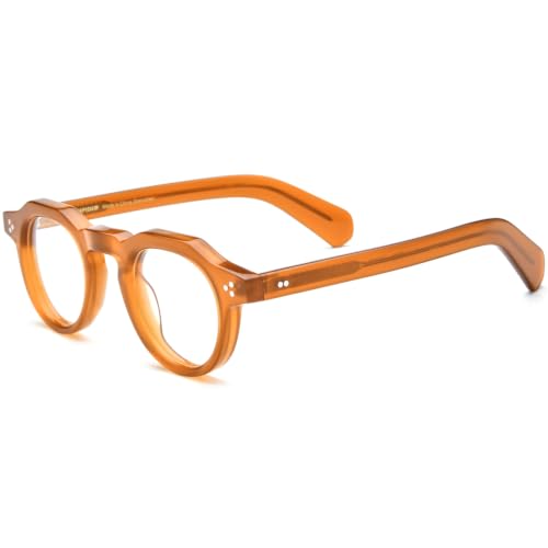 Image of HEPIDEM Acetate Glasses Frame Men Women Square Eyeglasses Optical Spectacles MZEPH