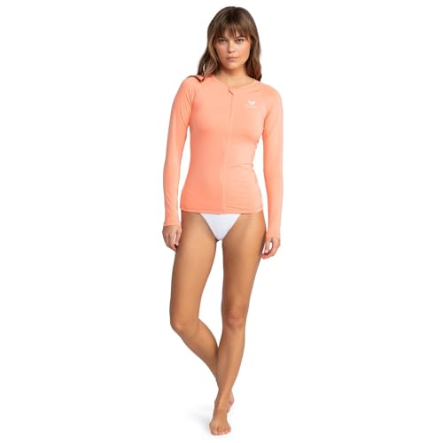 Roxy Long Sleeve Zip-up Rashguard – UPF 50+, Surf, Hiking, Quick-Dry Swim Shirt4