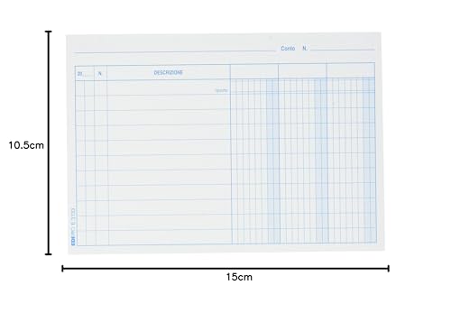 EDIPRO - E3133BL - 100 Karten mit 3 Spalten blau f.to 10,5x15