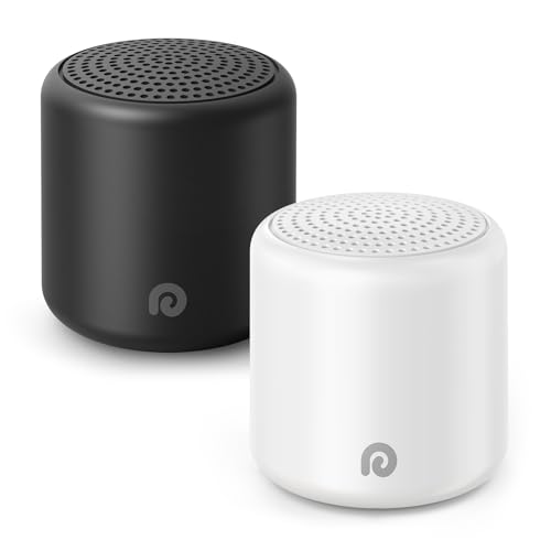 Image of Dreamegg Sound Machine - Portable Sound Machine for Baby%Adults, 16 Soothing Sounds, Timer, Travel Mini White Noise Sound Machine for On-The-go Home Baby Shower Registry Gift, 2 Pack, White&Black