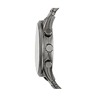 Fenmore Midsize Multifunction Smoke Stainless Steel Watch — image 2