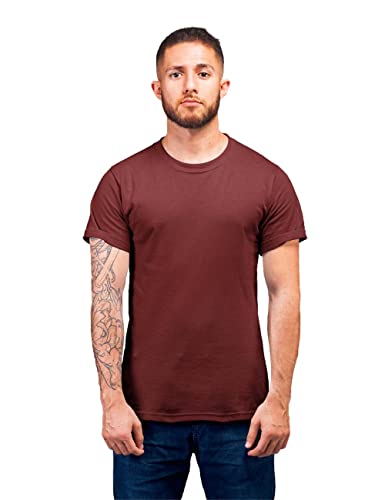 Image of AMIGOS Men's Solid Regular Fit T-Shirt