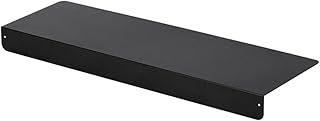 Sxmrmnx The - Tabla de extensión lateral para refrigerador, sin perforaciones, absorción magnética, 40 x 20 cm, color negro