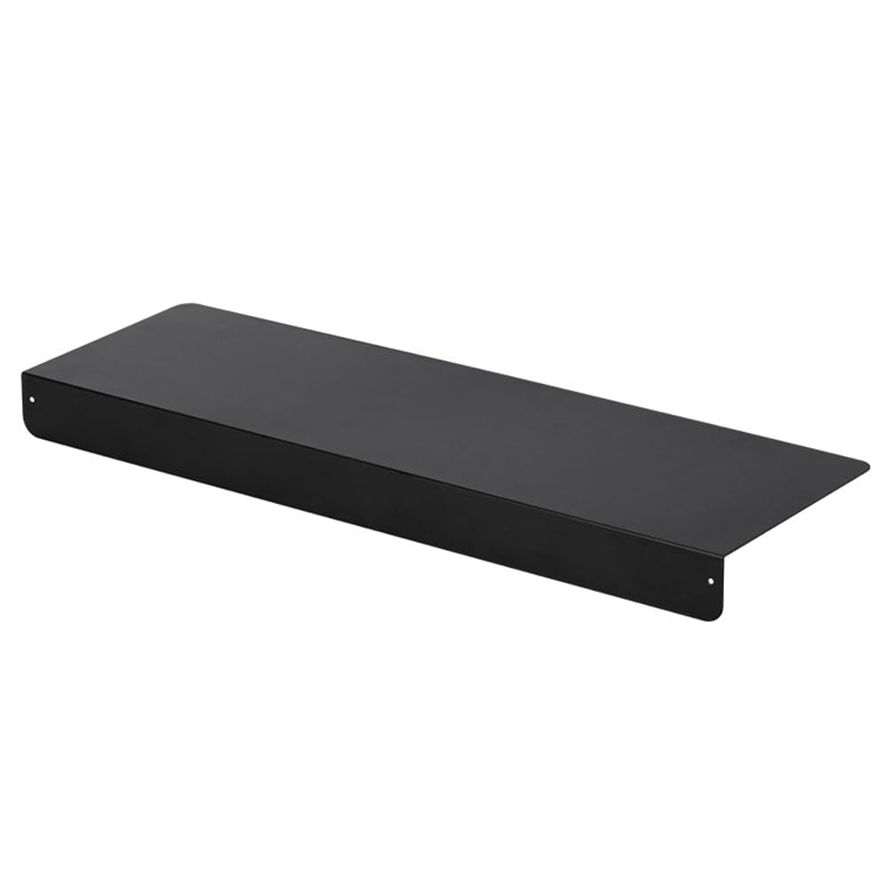 CTRLZS The Refrigerator Side Extension Board Non-Punching Magnetic Absorption Table Shelf Magnetic Absorption 40x20cm Black