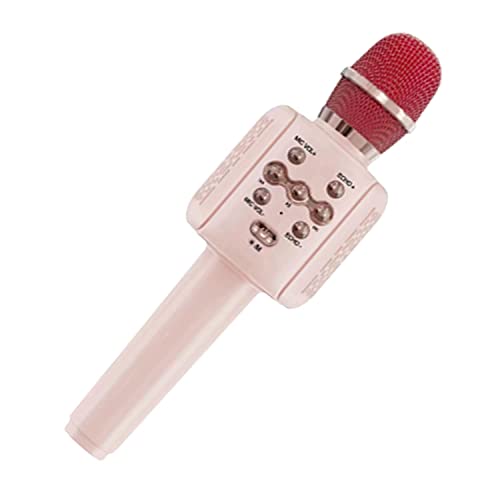 Image of VRJTEC Kids Wireless Karaoke Microphone | Bluetooth Singing Mic with Built-in Speaker, Echo, Rechargeable & Portable Handheld Toy Mic for Boys & Girls | Birthday Gift & Home Party Fun