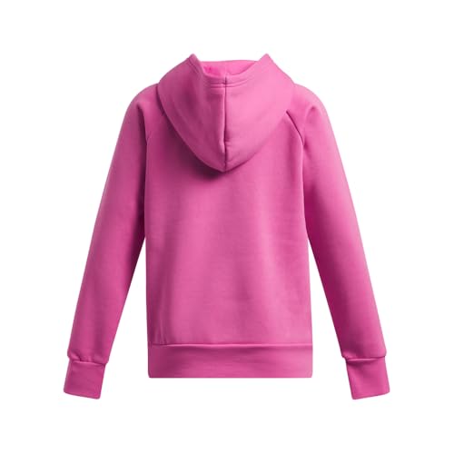 Under Armour Girls Rival Fleece Big Logo Hoodie2