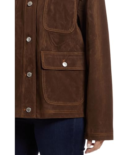 Avec Les Filles Women's Cropped Barn Jacket4