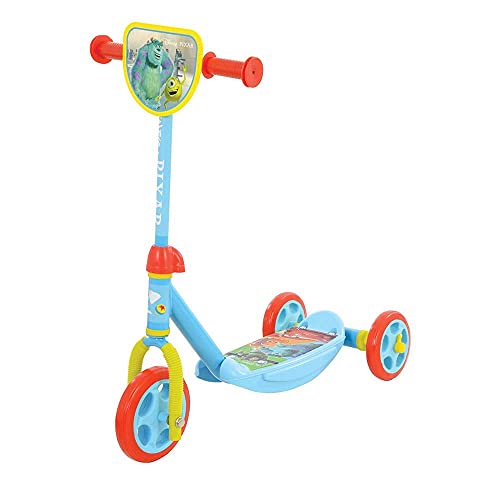 Image of Disney Unisex-Youth Pixar Switch It Multi Character 2in1 10' Training Bike, Multicoloured, 10inch