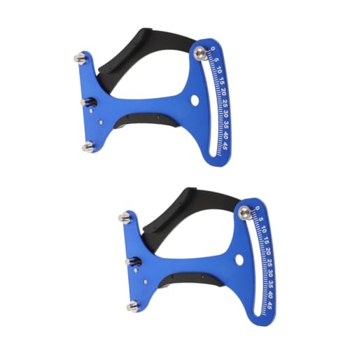 BESPORTBLE 2 Piezas Medidor de tensión de radios Medidor de tensión para radios de Bicicleta Herramienta para Ajustar radios de Bicicleta Kit de reparación de neumáticos de Bicicleta Ruedas