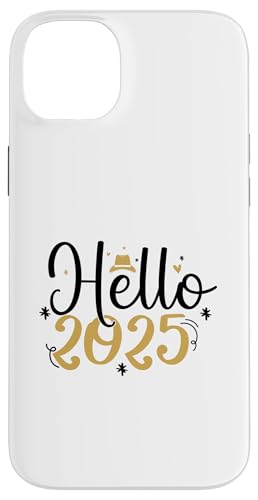 Coque pour iPhone 14 Plus Bonjour joyeux Bienvenue au Nouvel An 2025