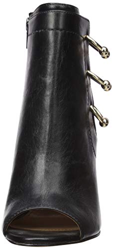 Katy Perry Womens Peep-Toe Bootie Fashion Boot, Black-Gold, 6.5 Us #TOP1