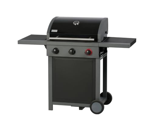TrendLine Gasgrill Brooklyn 3 Brenner Gasgrill Grillwagen Grill Grillrost
