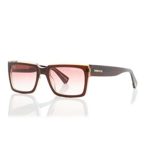 Image of Shisen Fox KOKORO Polarized 2.0 Unisex Sunglasses | Stylish Rectangular Design | Polarized Lenses | Premium Acetate Frames | Sunglasses for Men | Superior Comfort
