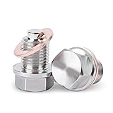 Auto Radbolzen Kompatibel Mit Ablassschraube Ölwannen-Ablassmutter Aus Edelstahl, Schrauben Mit...