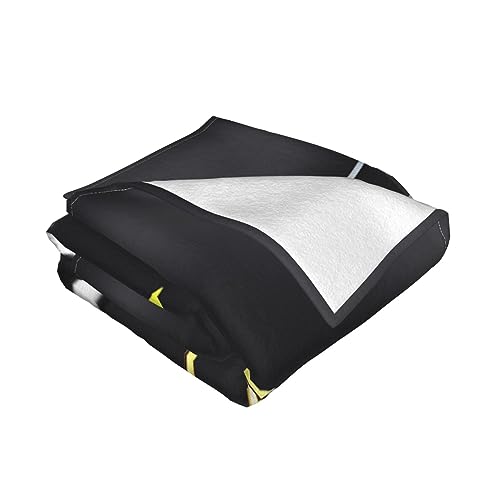 Couverture en flanelle haut de gamme motif musique plaid lit et canape