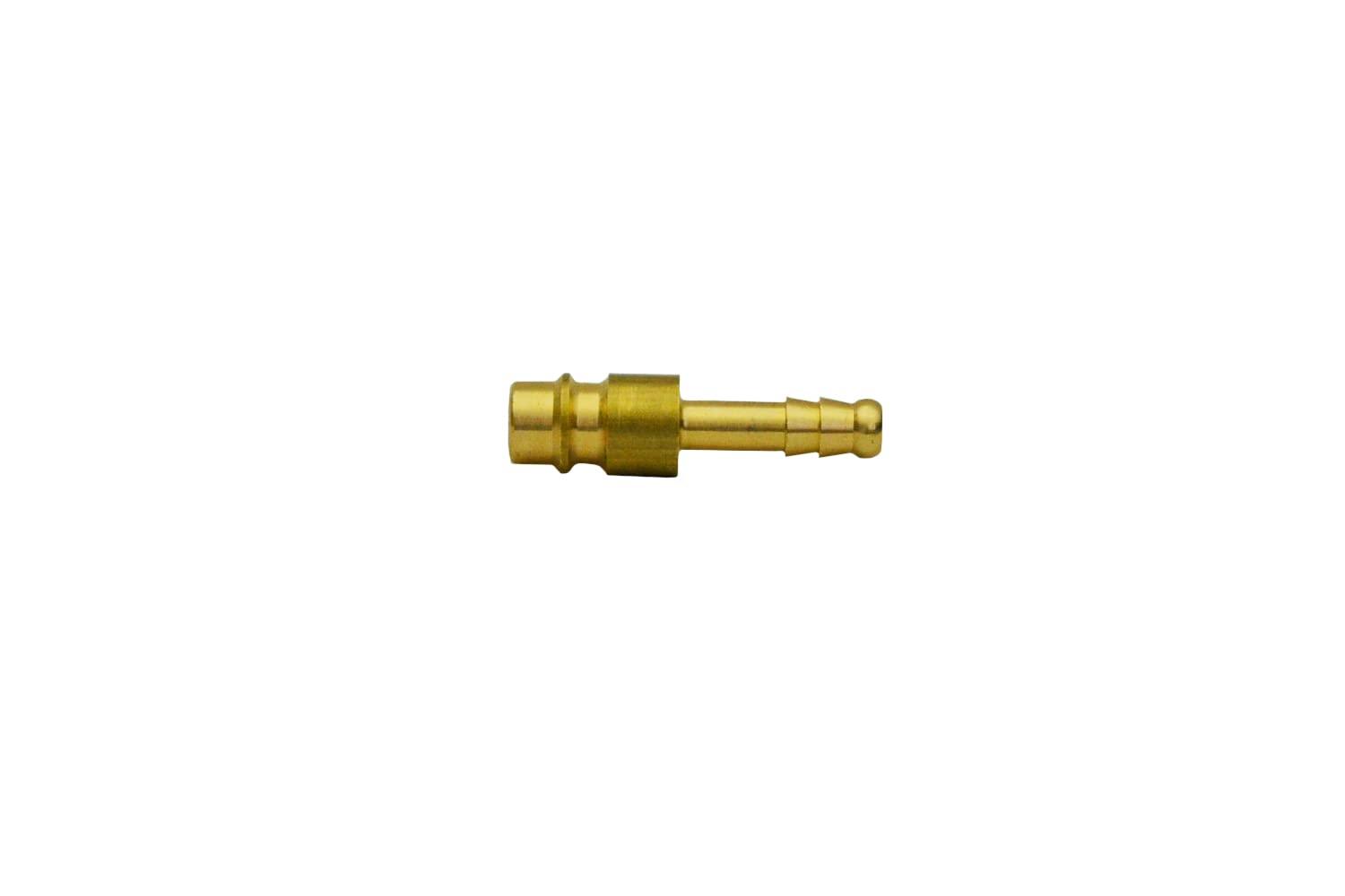 1/2/5/10 Stecker mit Druckluftkupplung Messing Schnellkupplung mit Schlauchtülle 6mm Ventilsteckdose (10)