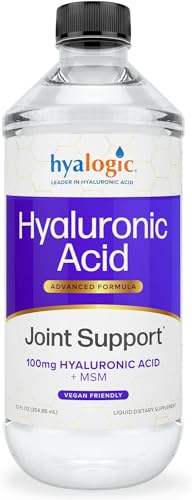 Hyalogic 100mg Hyaluronic Acid Liquid Supplement - Joint Support 12oz