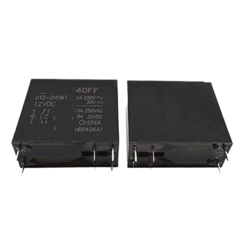Relais HF140FF 012-2HSWT 12V pour remplacer un composant défectueux 10A - 2