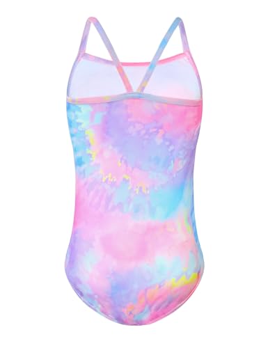 Image of Snowheart Girls Swimsuit One-Piece Bathing Suits Multicolor Kids Sport Summer Beach Swimwear for 2-12 Years Old