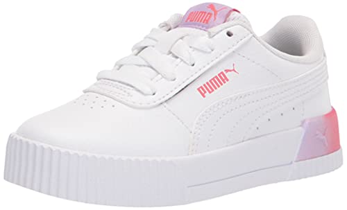 Image of Puma Carina 2.0 Synthetic Leather Lace Up Women's Sneakers