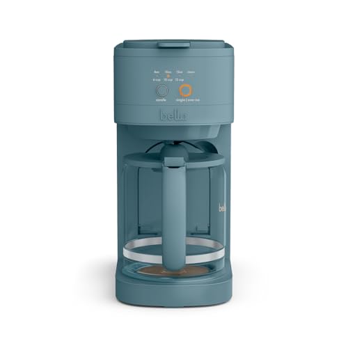 BELLA VersaBrew 2-in1 Coffee Maker, K-Cup compatible, Brew 3 Sizes Carafes & Single Serve Cups,...