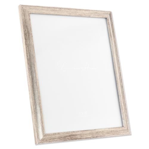 Image of Lawrence Frames Classic Bead Picture Frame, 8x10, Silver