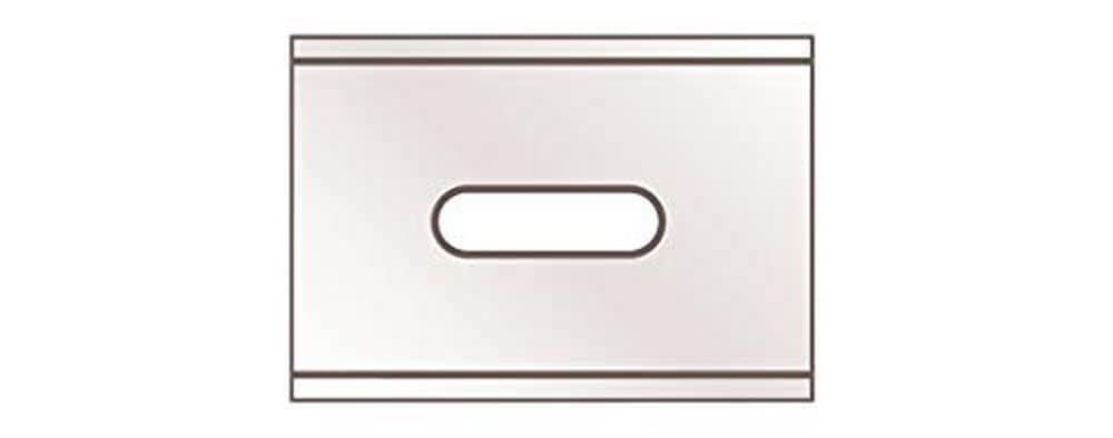 92 Martego Safety Cutter Blade, Standard, White (Pack of 100)