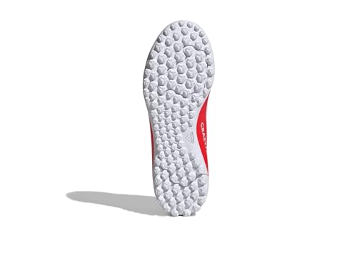 adidas Soccer X Crazyfast Club Turf (Little Kid/Big Kid) Solar Red/White/Team Solar Yellow 10.5 Little Kid M