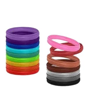 INK SPOT Multicolor 3D Pen Filament Pack 1.75mm – Smooth & Jam-Free Drawing Material for 3D Pens & Printers | Strong, Flexible, Non-Toxic Filament for Kids & DIY Art (10+ Colors)-image-44