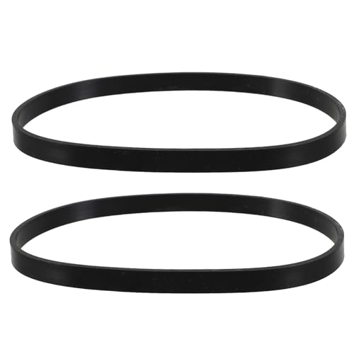 Toyvian 2個 木工用耐久性ゴムベルト 電動バンドソー対応 高弾力チェーンソー修理用交換輪ゴム 安定性能向上で作業効率アップ