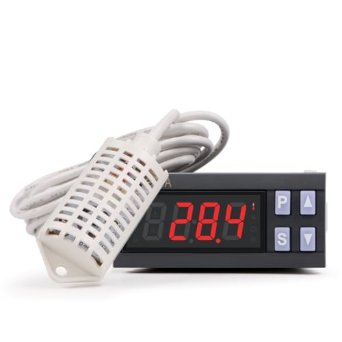 Contrôleur Température Humidité Numérique 7801A Haute Précision pour Éclosion - 2