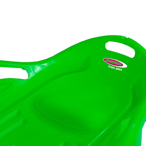 JAMARA 460536 Snow Play Bob Speed 78 cm gr&uuml;n-aerodynamische Bauweise, langlebiger Kunststoff, Bequeme, ergonomische Sitz-/ Liegekuhle f&uuml;r eine optimale Rutschposition, 1kg Leichtgewicht