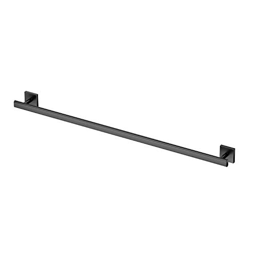 Image of Gatco 4050AMX Elevate, Towel Bar, 30 inch, Matte Black /Wall Mounted 30 Inch Towel Holder for Bathroom
