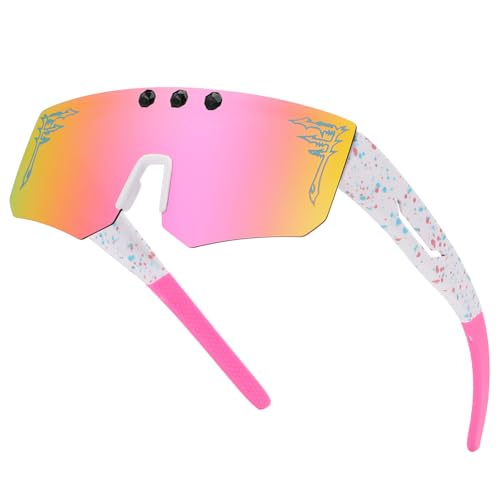 Image of ACEXPNM Polarized Fit Over Glasses Flip Up Sunglasses for Men Women, Wrap Around Goggles for Driving Cycling Fishing
