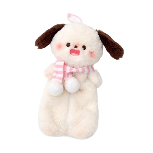 oshhni Estojo para lápis com de cachorro, estojo escolar criativo para cosméticos, porta-lápis para, escritório e crianças, Cachorro de Manteiga