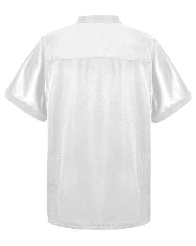 Mens Blank Football Jersey Custom Plain Hip Hop Hipster Tshirts Soccer Sports Active Tee2