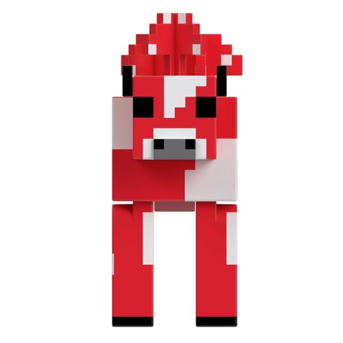 Mattel Minecraft Vanilla Figurine d'action Champignon 3,25" pour Enfants de 6 Ans et Plus