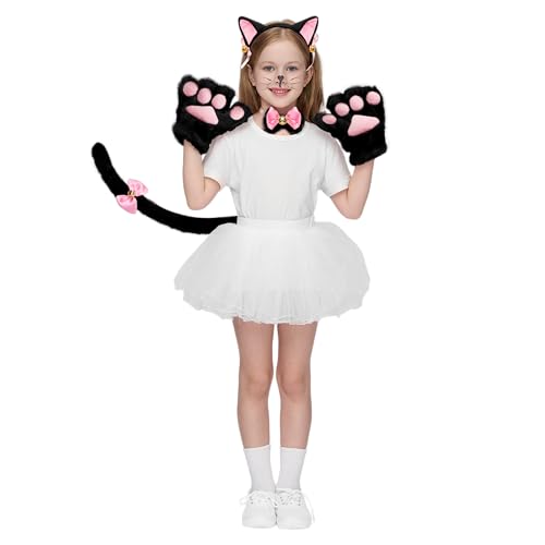 Spooktacular Creations 20218 5 Pcs Kitten Black Kitty Cat Costume Accessories thumb #2