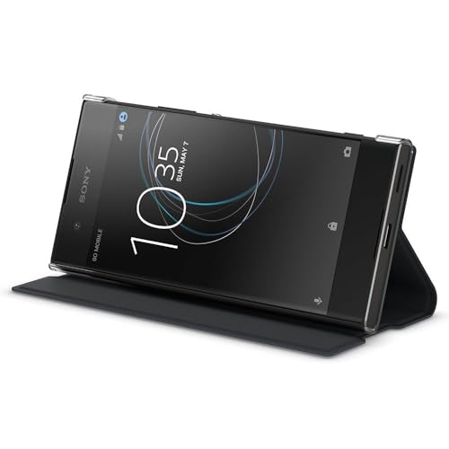 Sony Etui avec Support pour Xperia XA 1 Noir