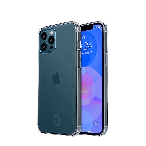 Nimble Hardshell Disc Case for Apple iPhone 12 Pro Max Smartphone - Clear